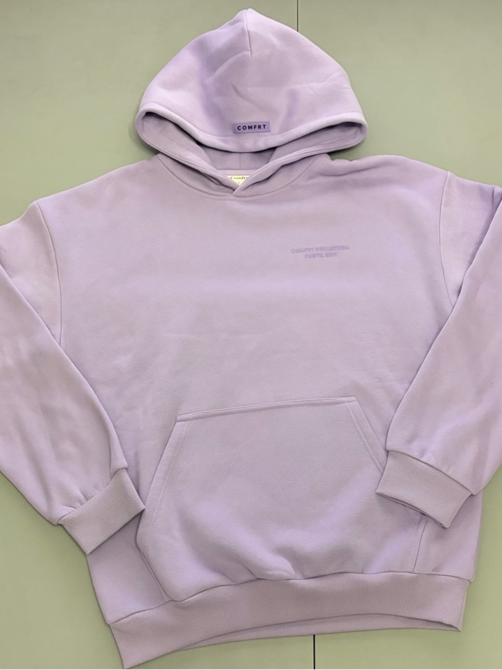 COMFRT-Men's Lavender Crewneck Hoodie